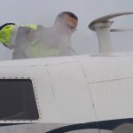 Nettoyage à haute pression du fuselage