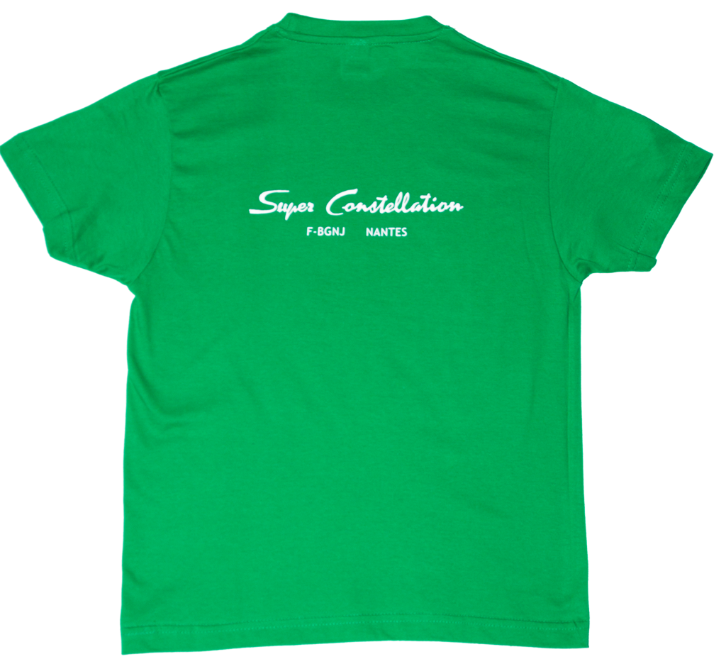 Tee Shirt Super constellation Vert Dos