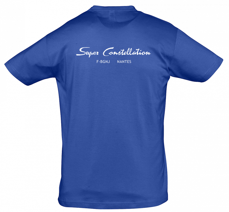 Tee Shirt Super constellation Bleu dos