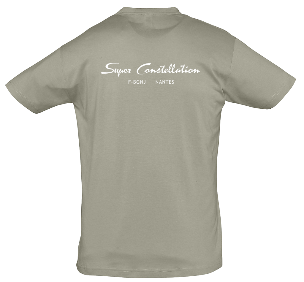 Tee Shirt Super constellation gris dos
