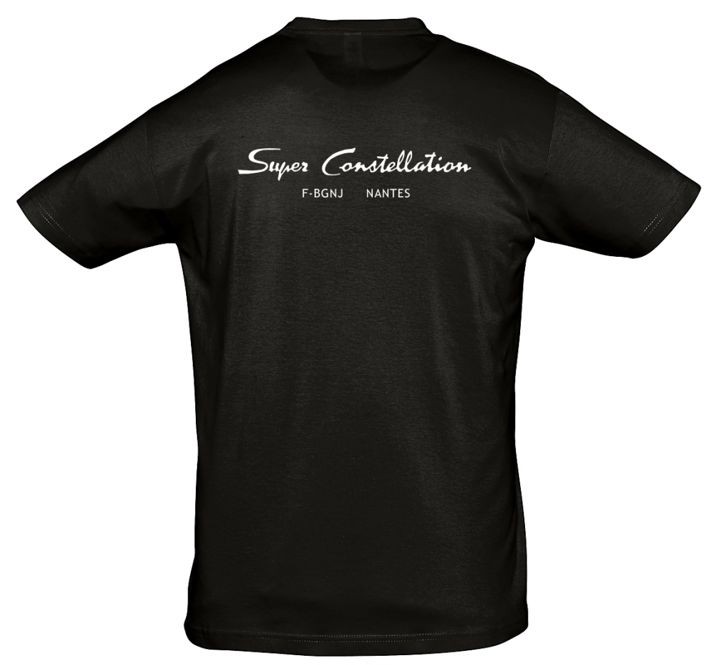 Tee Shirt Super constellation noir dos