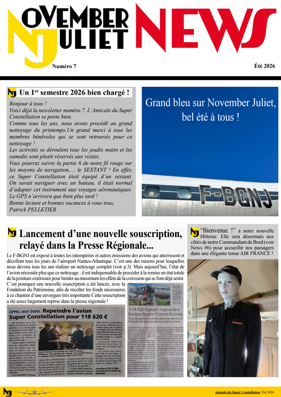 Couverture NewsLetter N°7